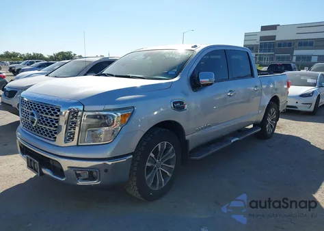 2017 Nissan Titan Sl from USA, damaged, VIN 1N6AA1E67HN517568